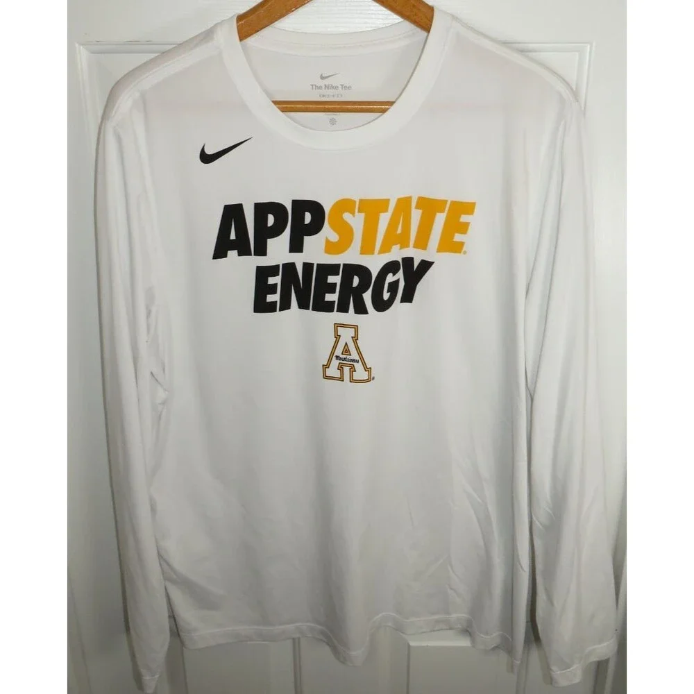 Nike Dri Fit Appalachian State Mountaineers L/S T-Shirt App State Energy XXL